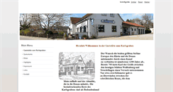 Desktop Screenshot of gaststaette-zum-karlsgraben.de